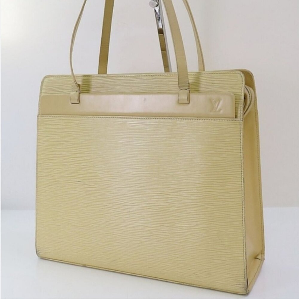Louis Vuitton Croisette PM Epi Vanille Tote